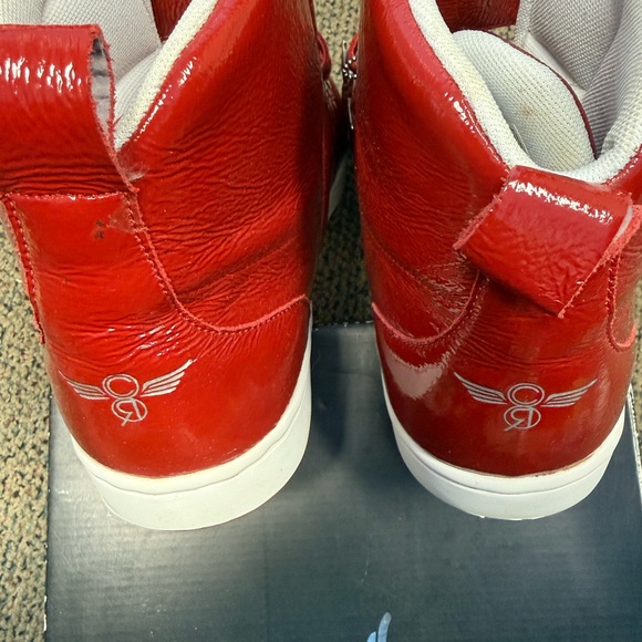 Testa Red Creative Recreation Glossy Crimson High-Tops - Picture 4 of 6